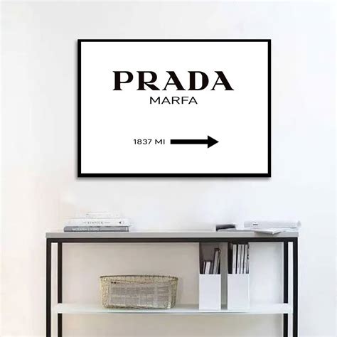 quadro prada marfa tela|PRADA MARFA FRAME with Frame .